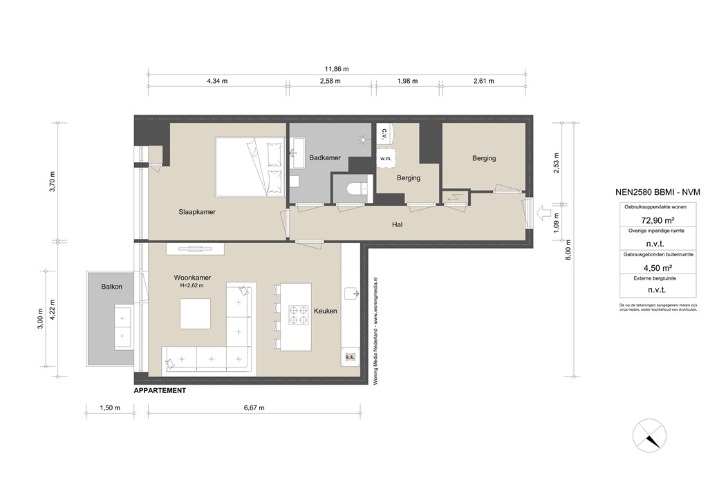 mediumsize floorplan